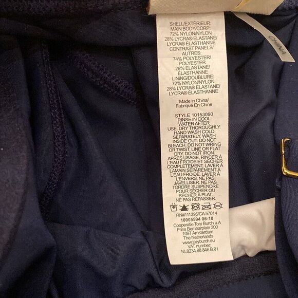 NWT Tory Burch One-Piece Bathing Suit - Picture 9 of 12